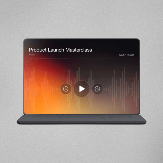 Product Launch Masterclass - Audio Series