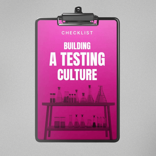 Building a Testing Culture - Checklist