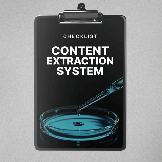 Content Extraction System - Checklist