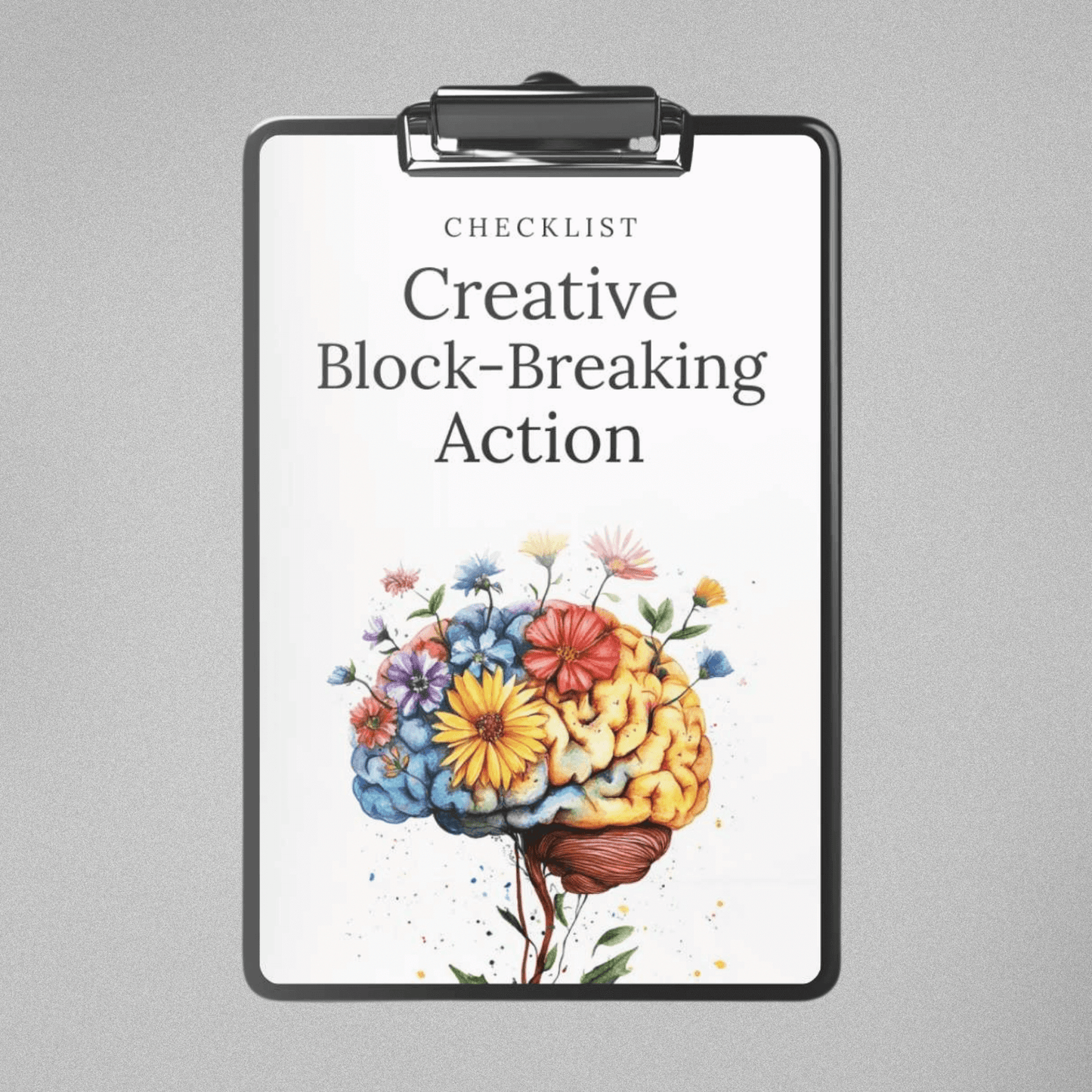 Creative Block-Breaking Action - Checklist
