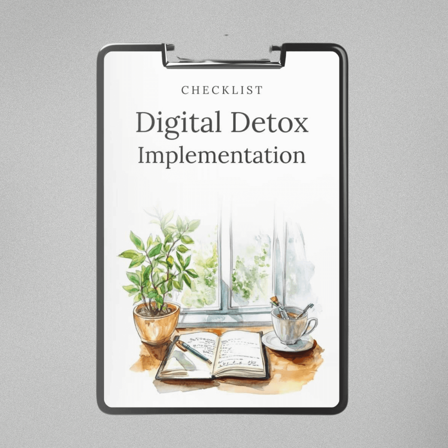 Digital Detox Implementation - Checklist
