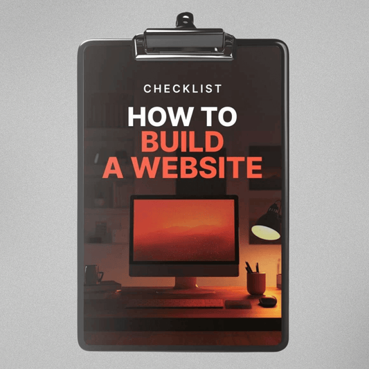 How to Build a Website - Checklist
