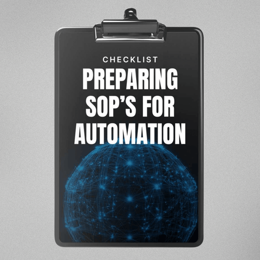 Preparing SOPs for Automation - Checklist