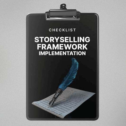 Storyselling Framework Implementation - Checklist