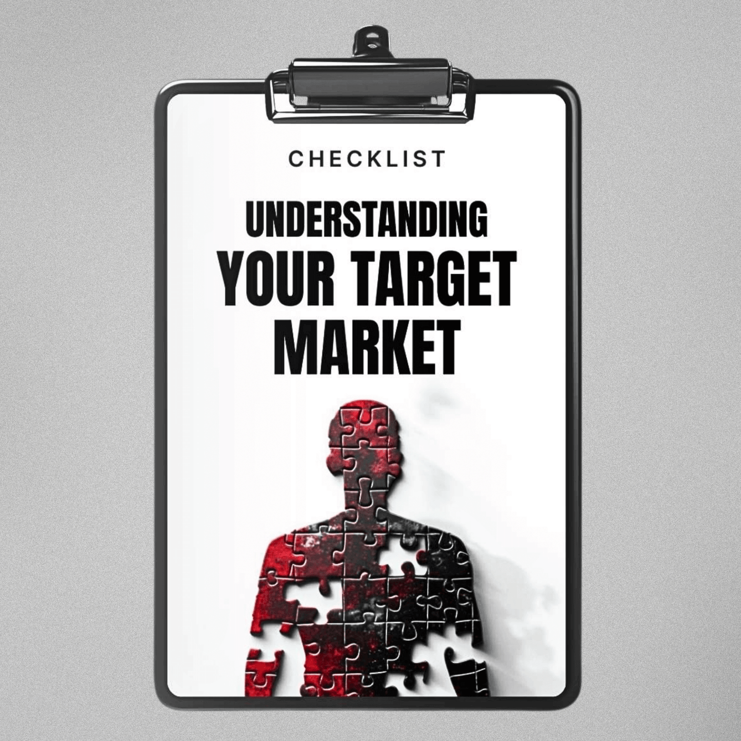 Understanding Your Target Market - Checklist