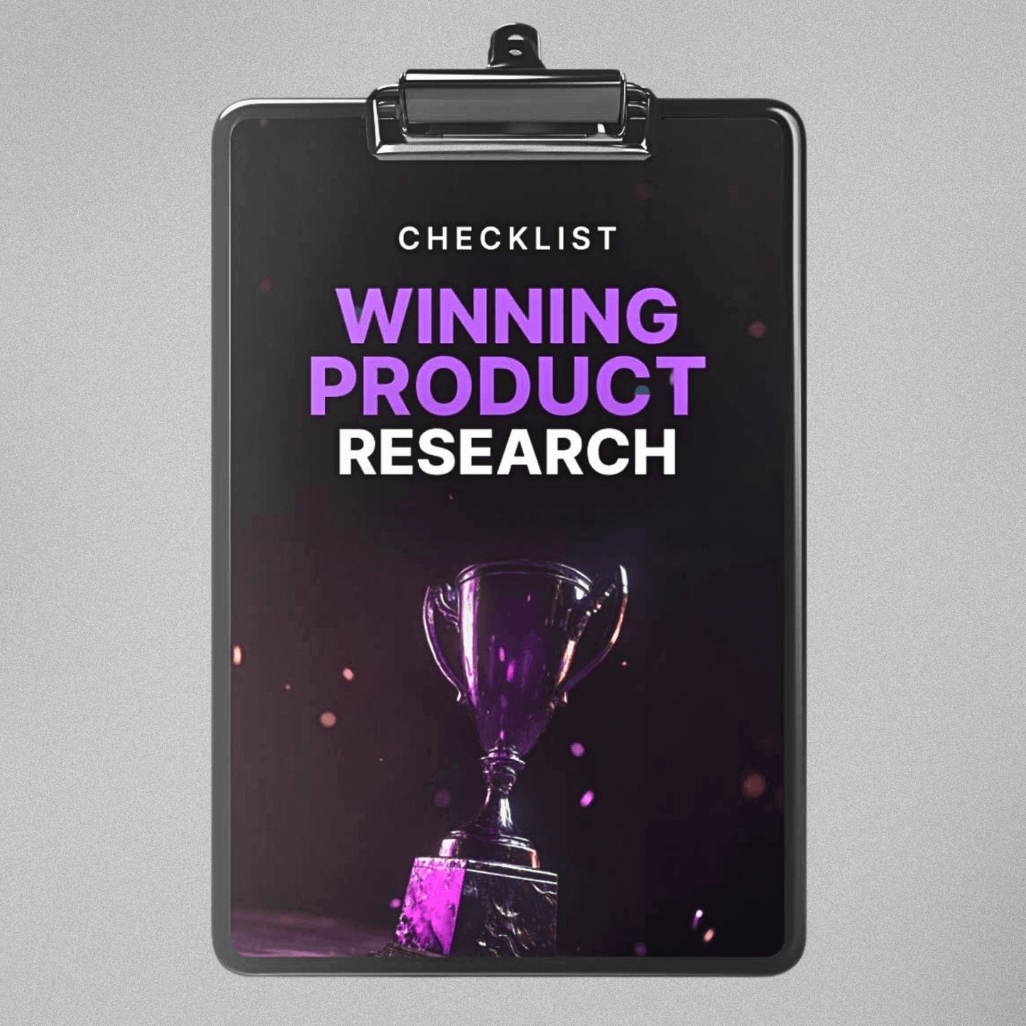 Winning Product Research - Checklist