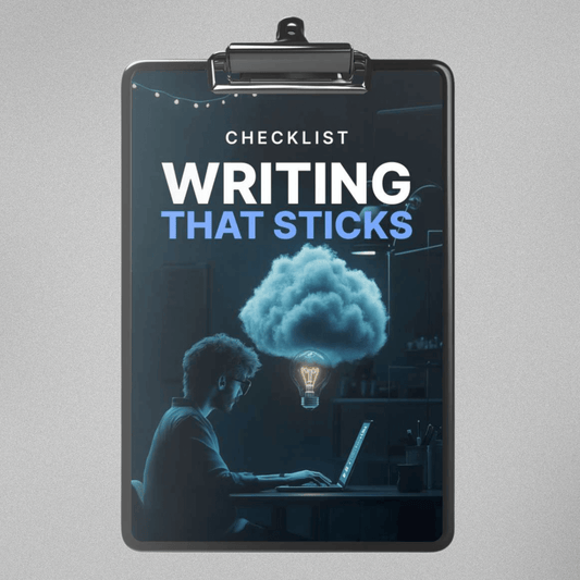Writing That Sticks - Checklist