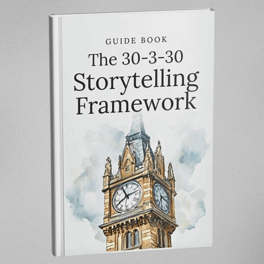The 30-3-30 Storytelling Framework - Guidebook