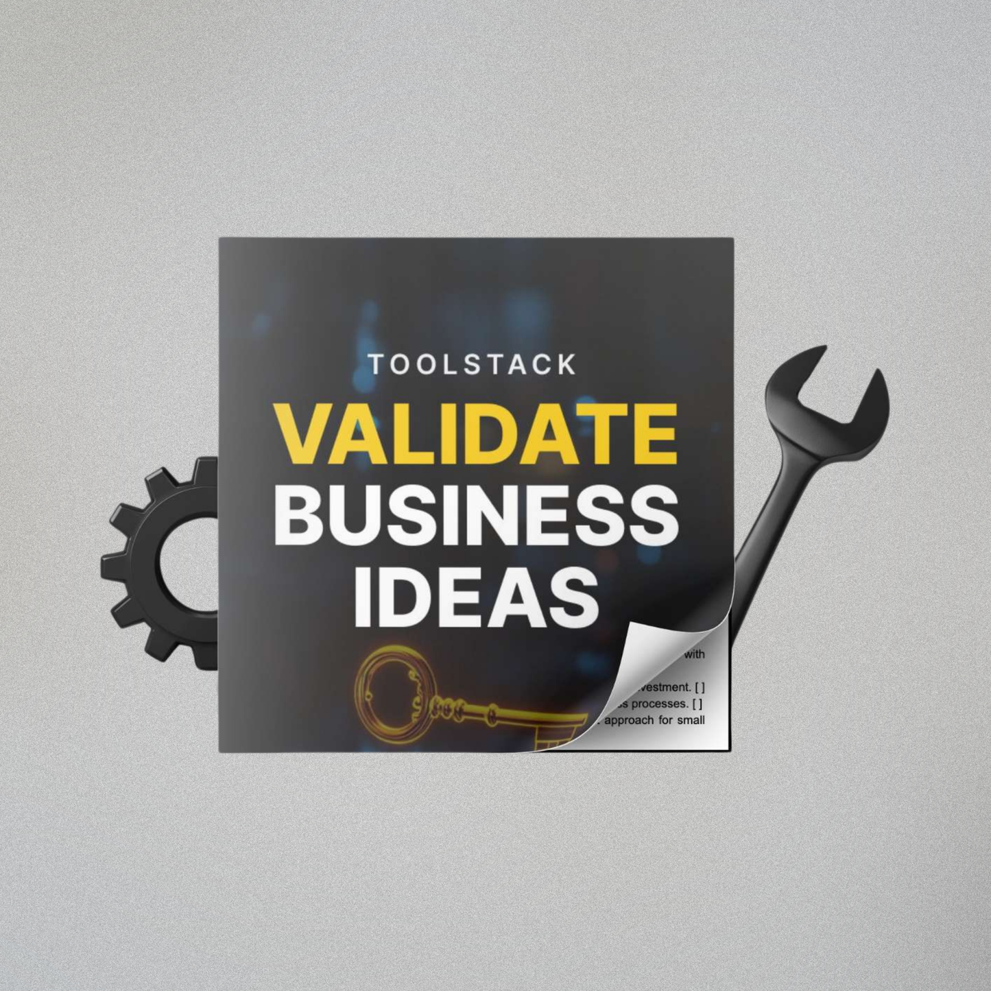Validate Business Ideas - Toolstack
