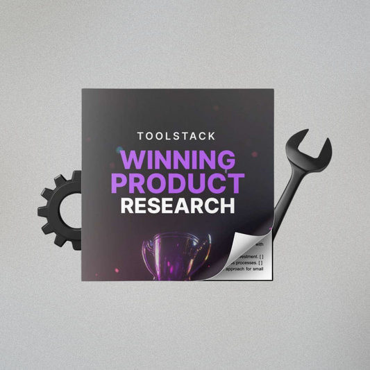 Winning Product Research - Toolstack