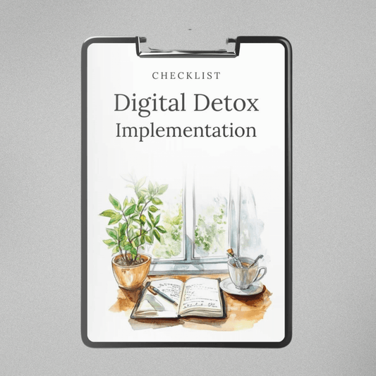 Digital Detox Implementation - Checklist