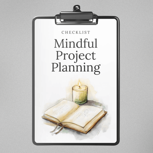 Mindful Project Planning - Checklist