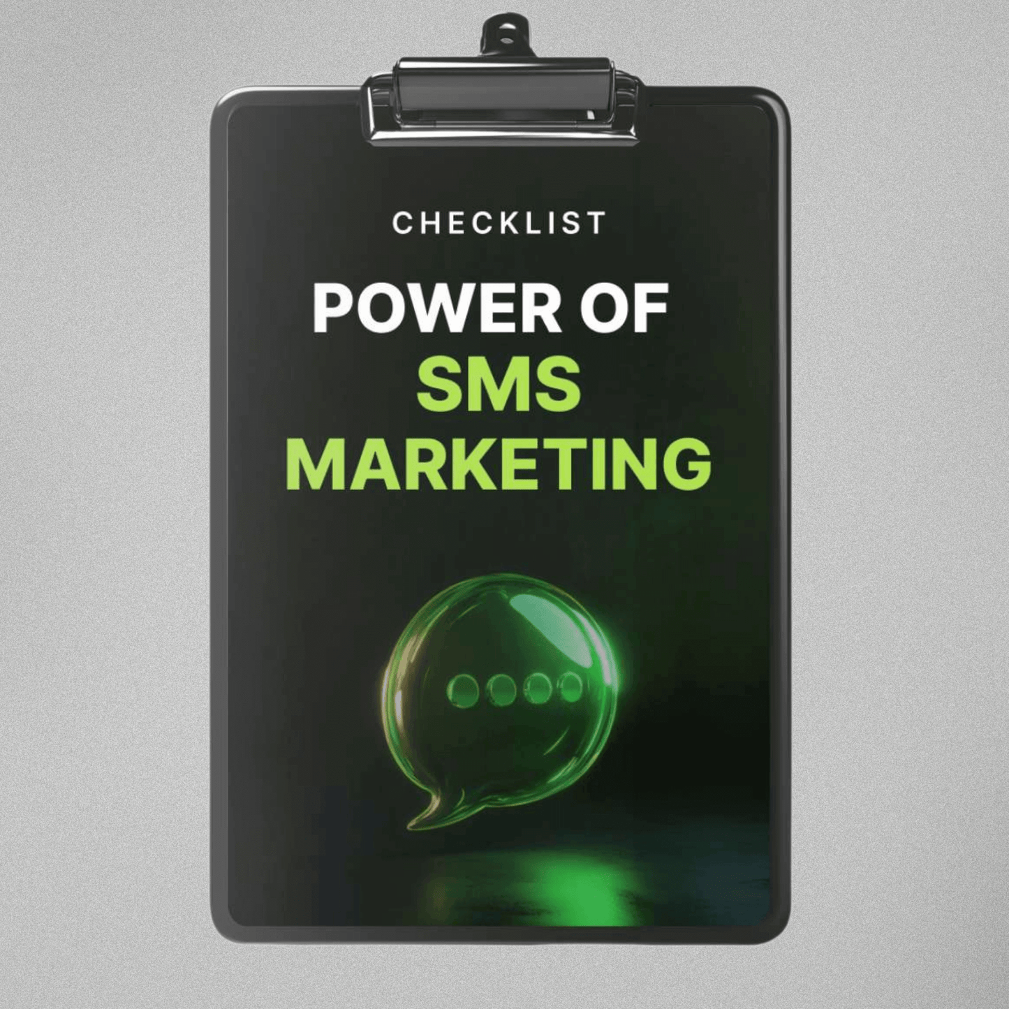 Power of SMS Marketing - Checklist