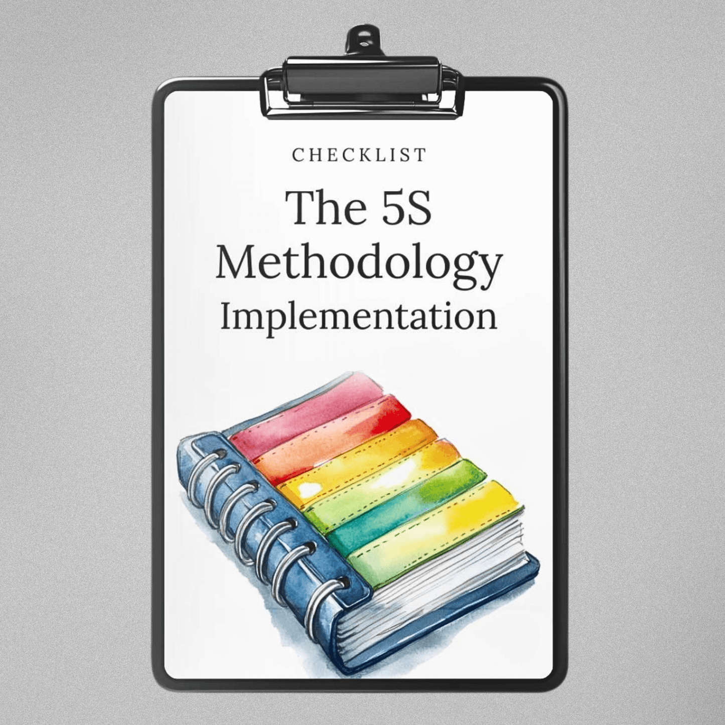 The 5S Methodology Implementation - Checklist