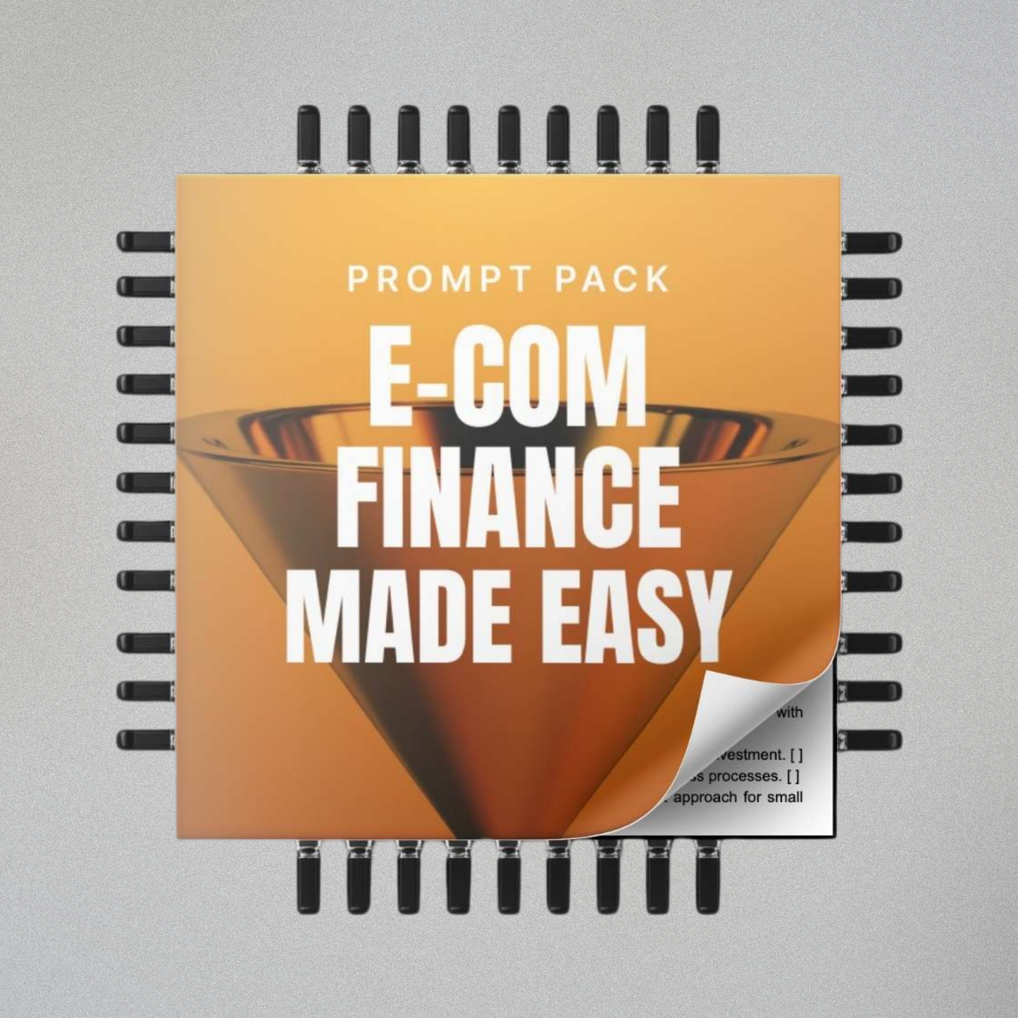 E-Commerce Finance Made Easy - Prompts
